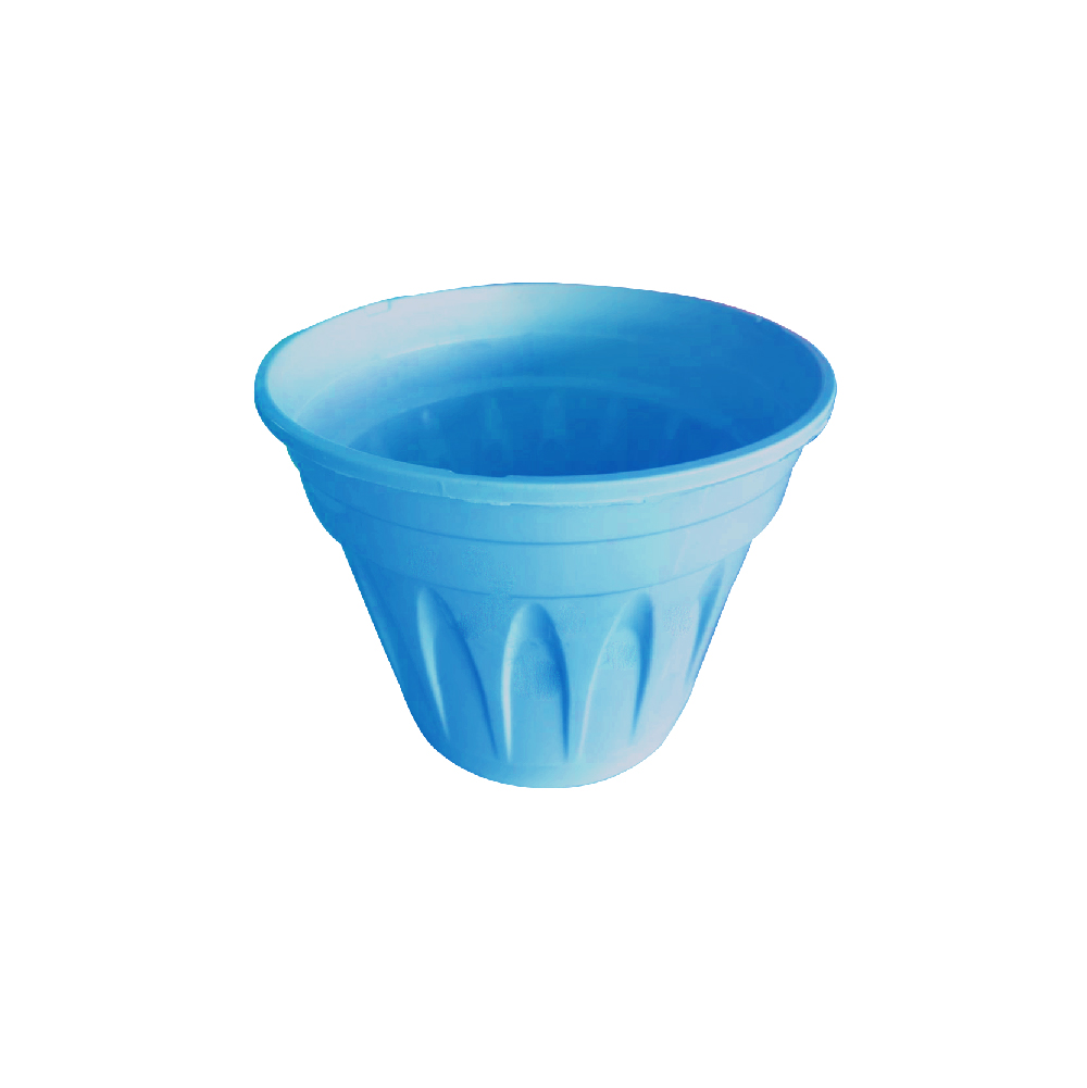 Serinova Flower Pot, HAP7W-WASN-A5024R003_AQUA BLUE